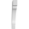 Ekena Millwork 4-in. W x 26-in. D x 30-in. H Merced Architectural Grade PVC Knee Brace BRCP04X26X30MRC - alternate 4